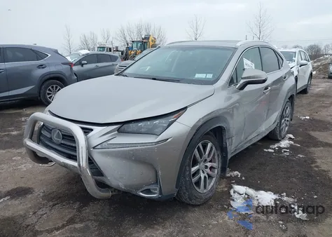 2015 Lexus Nx 200T from USA, damaged, VIN JTJBARBZ5F2044799